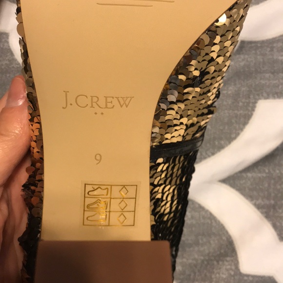 NWT J Crew Etta sequin heels ✨ - Picture 5 of 8
